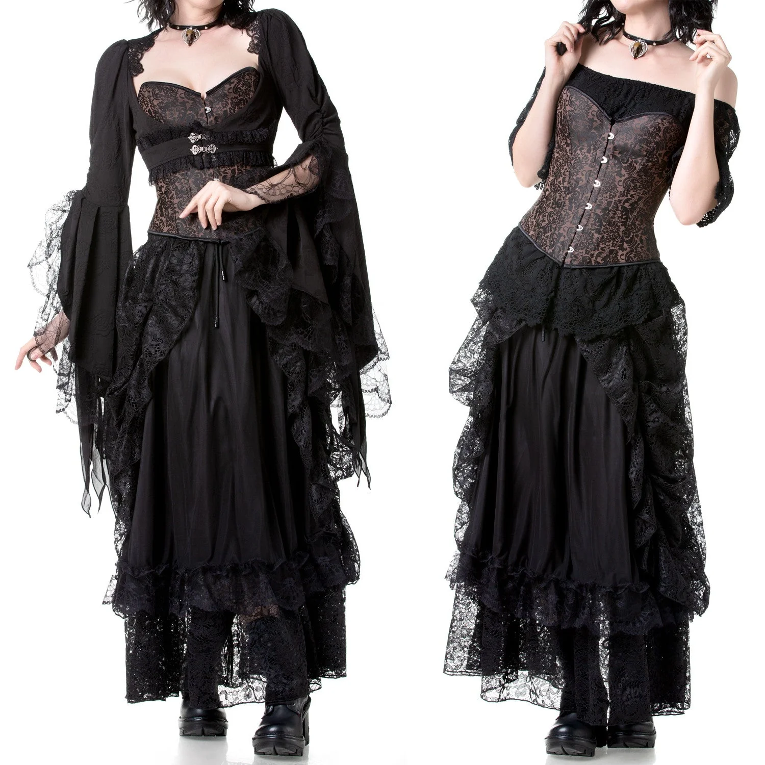 Corsé Marrón y Negro - Image 2