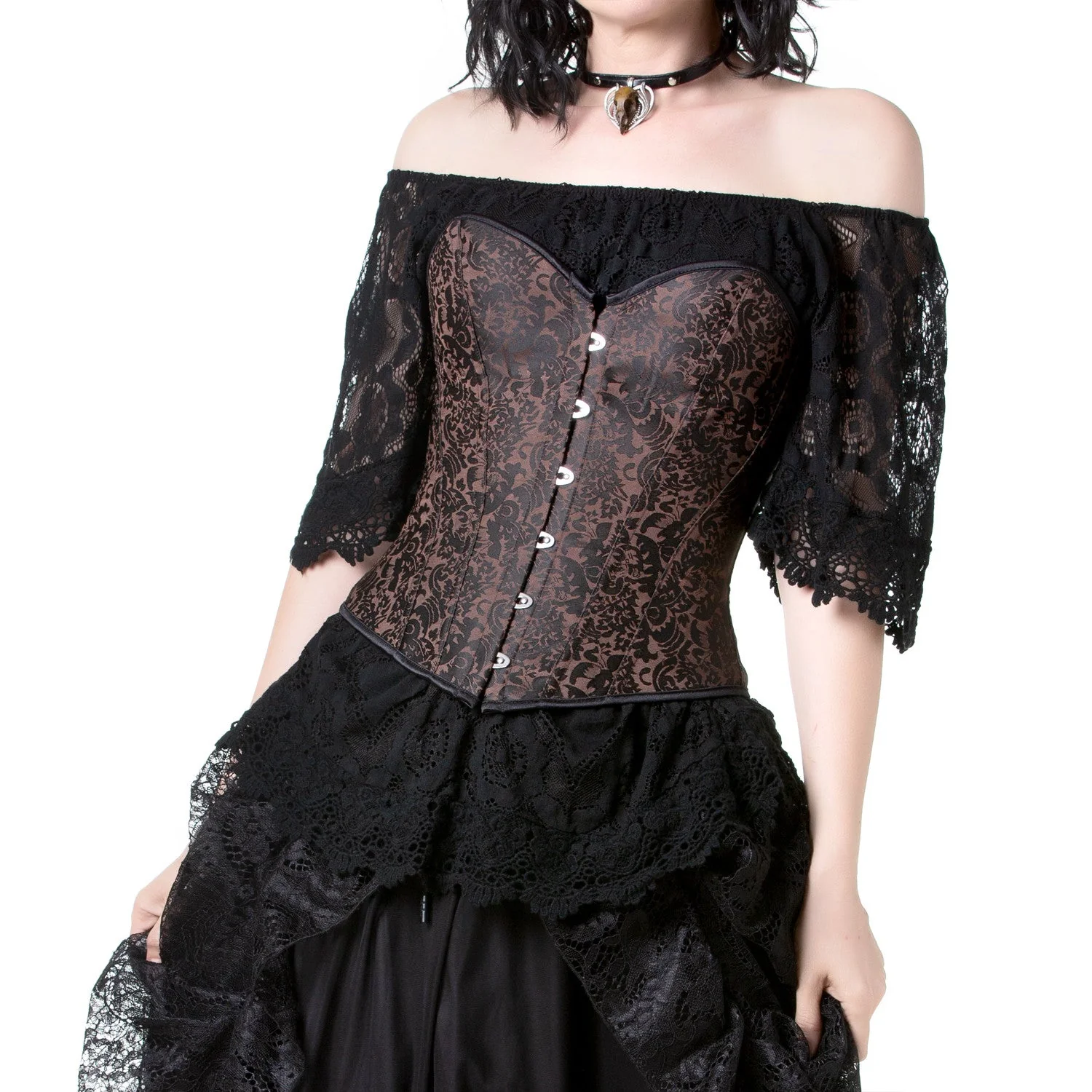 Corsé Marrón y Negro - Image 4