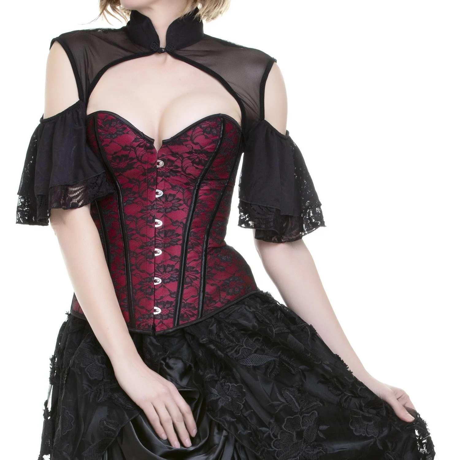 Corsé Rojo y Negro - Image 3
