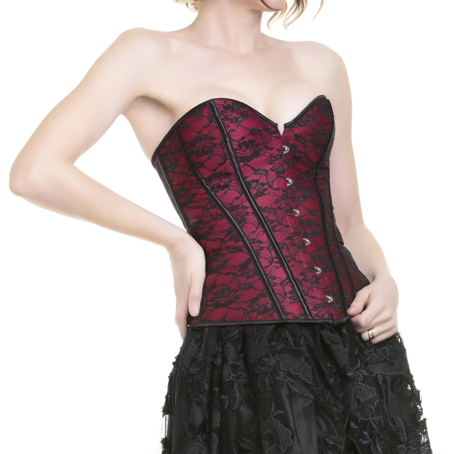 Corsé Rojo y Negro - Image 4
