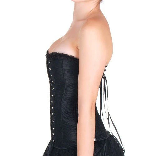 Corsé Negro con Encaje - Image 3