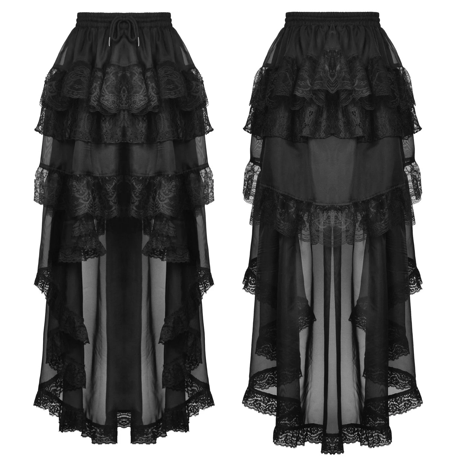 Falda Elegante con Tul - Image 3