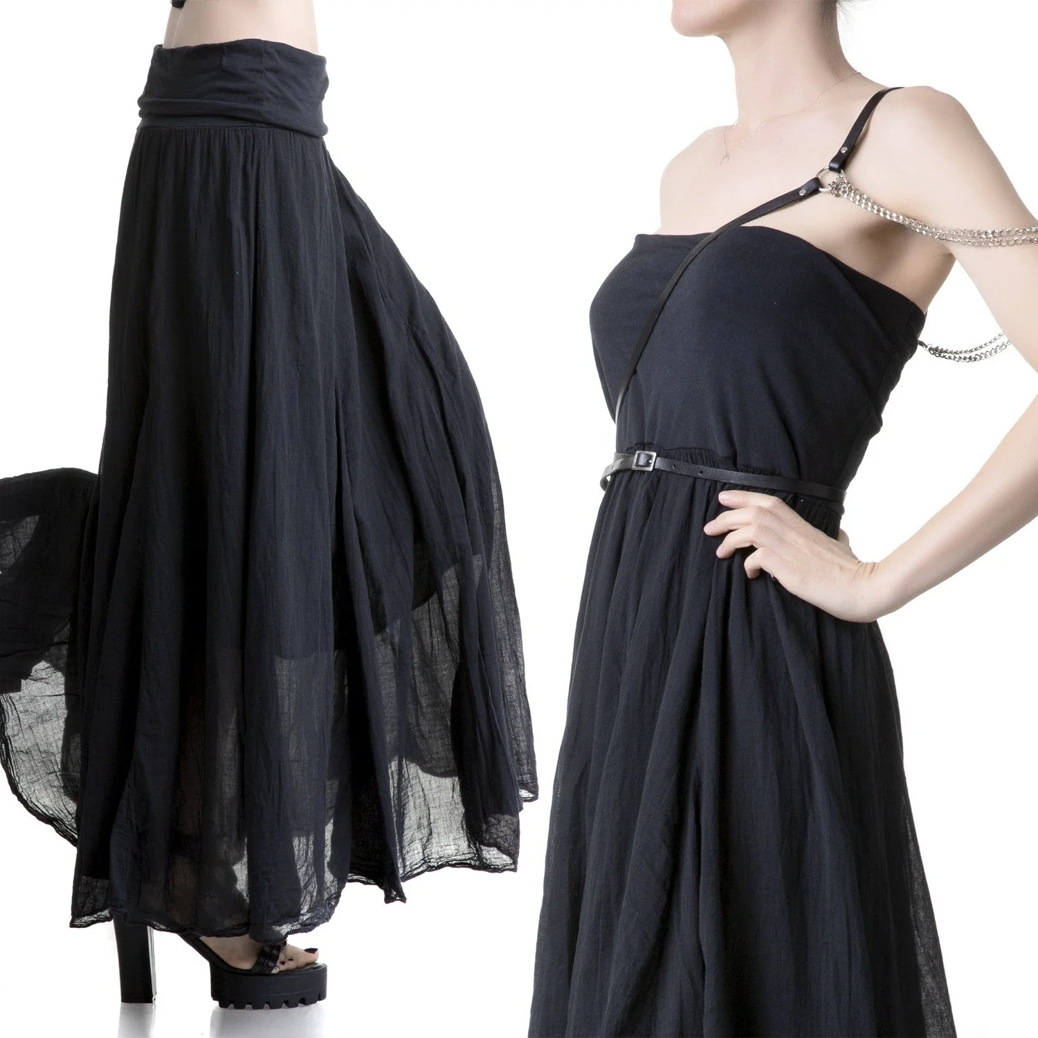 Falda Larga Negra - Image 3