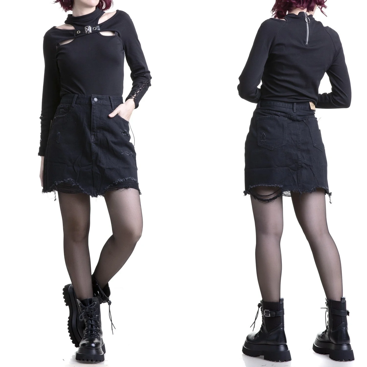 Falda Tejana Negra - Image 2