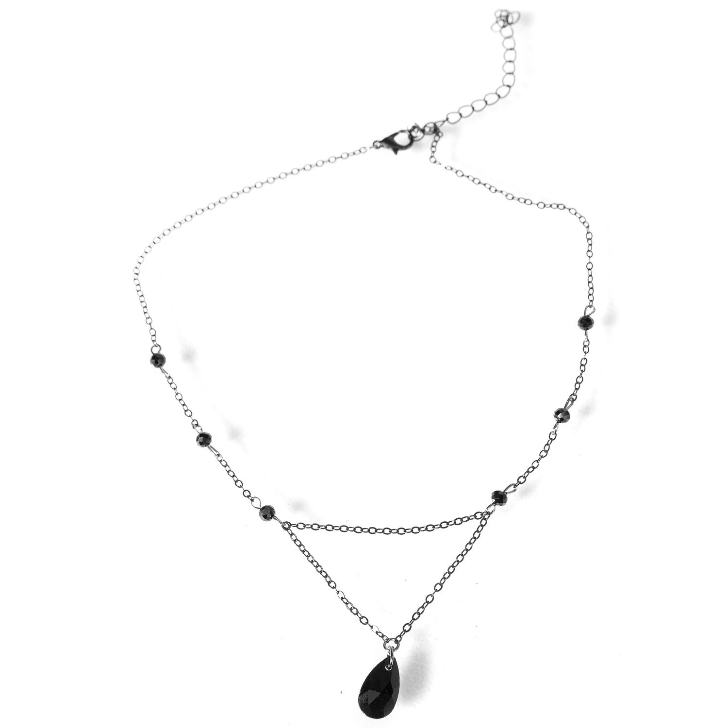 Gargantilla Gótica de Cadena Negra "Cinder" - Image 3