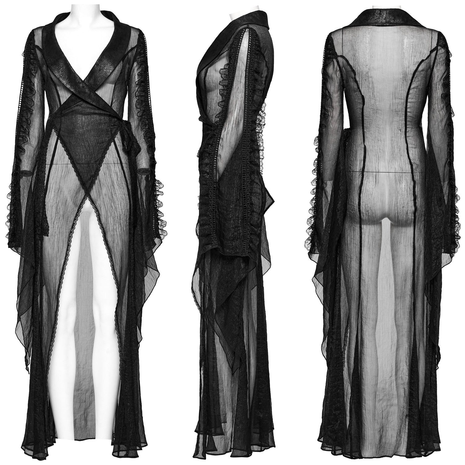 Kimono Cardigan Transparente - Image 3