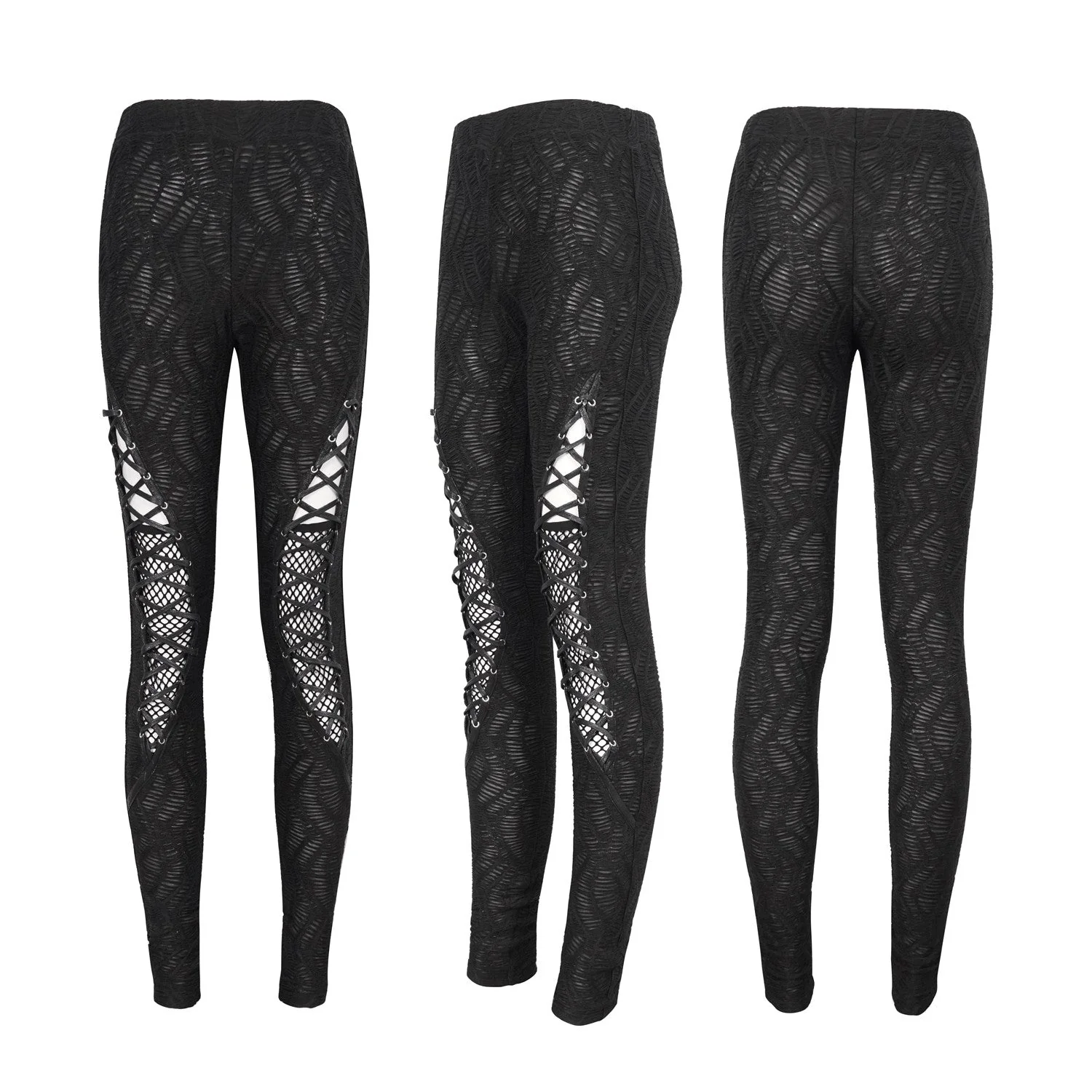 Legging Negro con Rejilla - Image 4