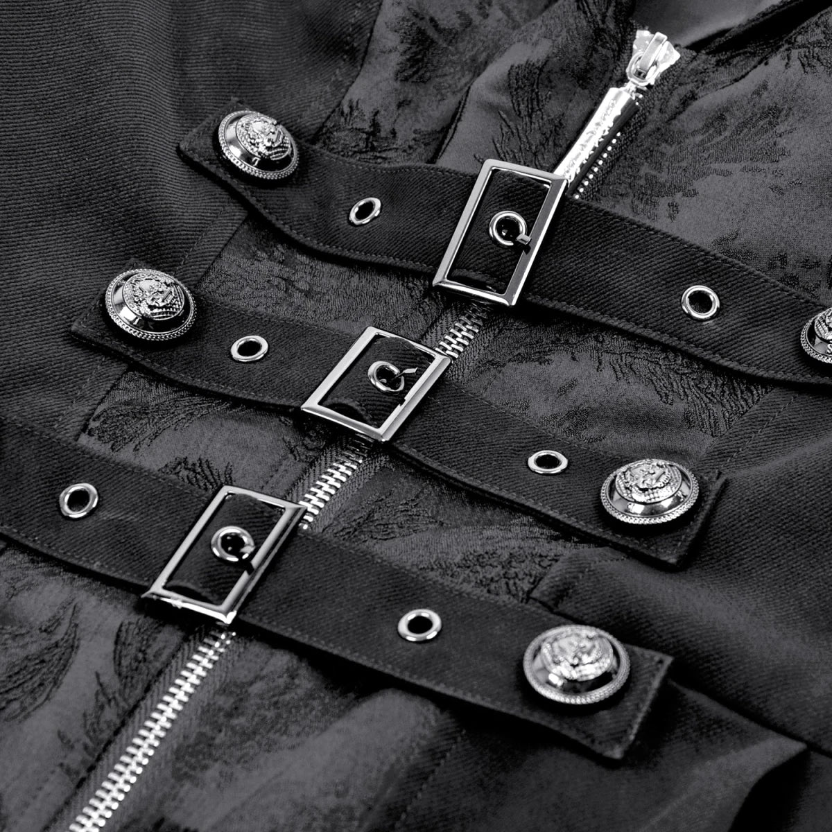 Chaqueta con Hebillas y Lazada Trasera - Image 10