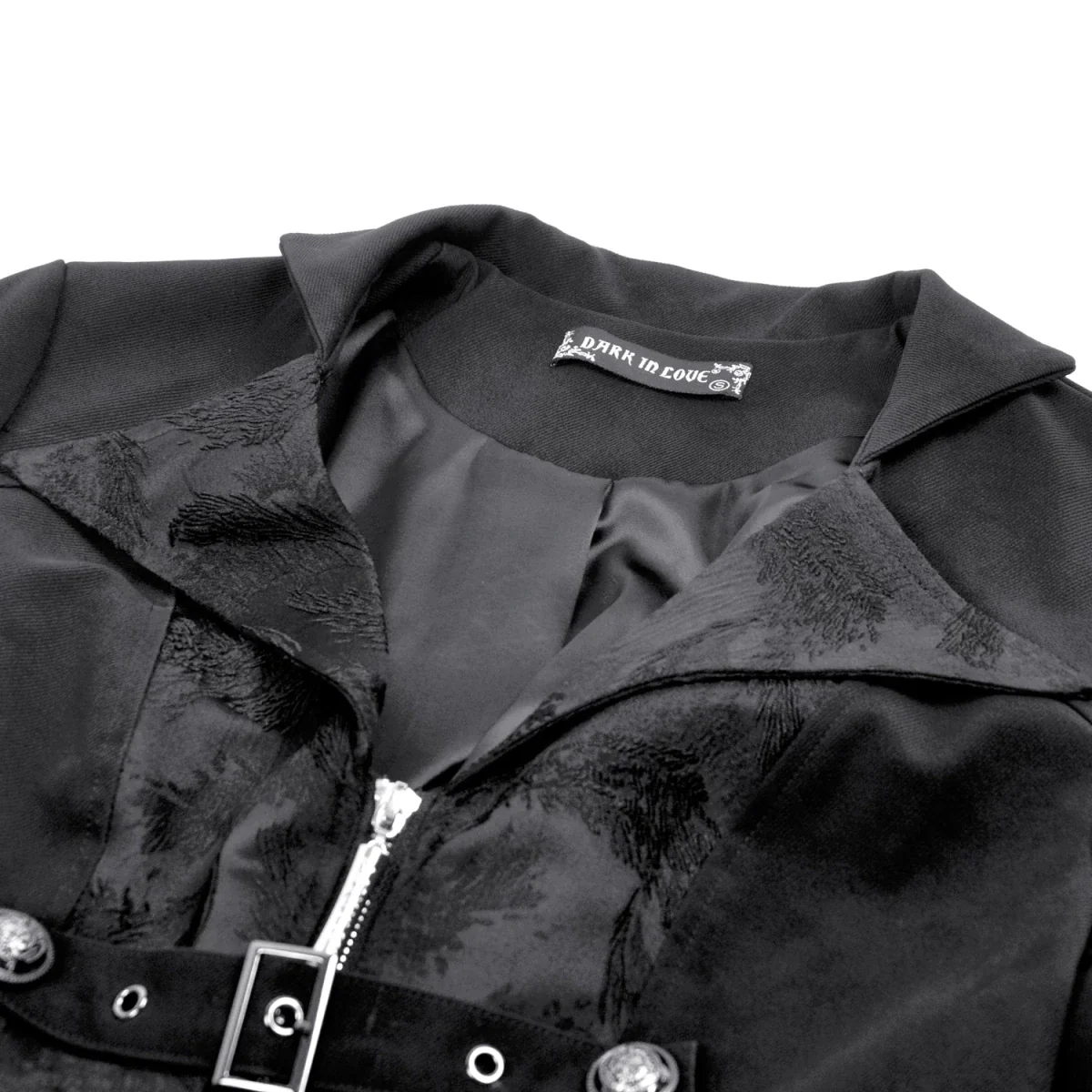 Chaqueta con Hebillas y Lazada Trasera - Image 9