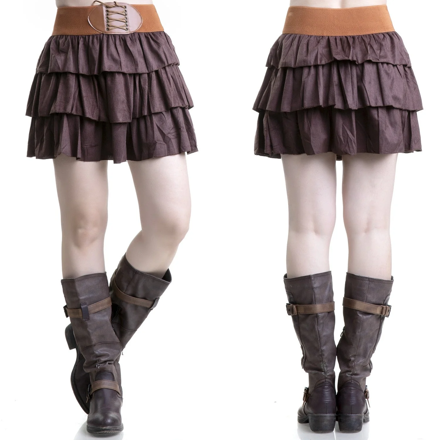 Minifalda Marrón - Image 3