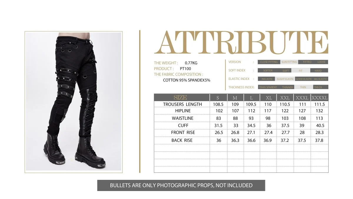 Pantalón Asimétrico para Hombre - Image 6