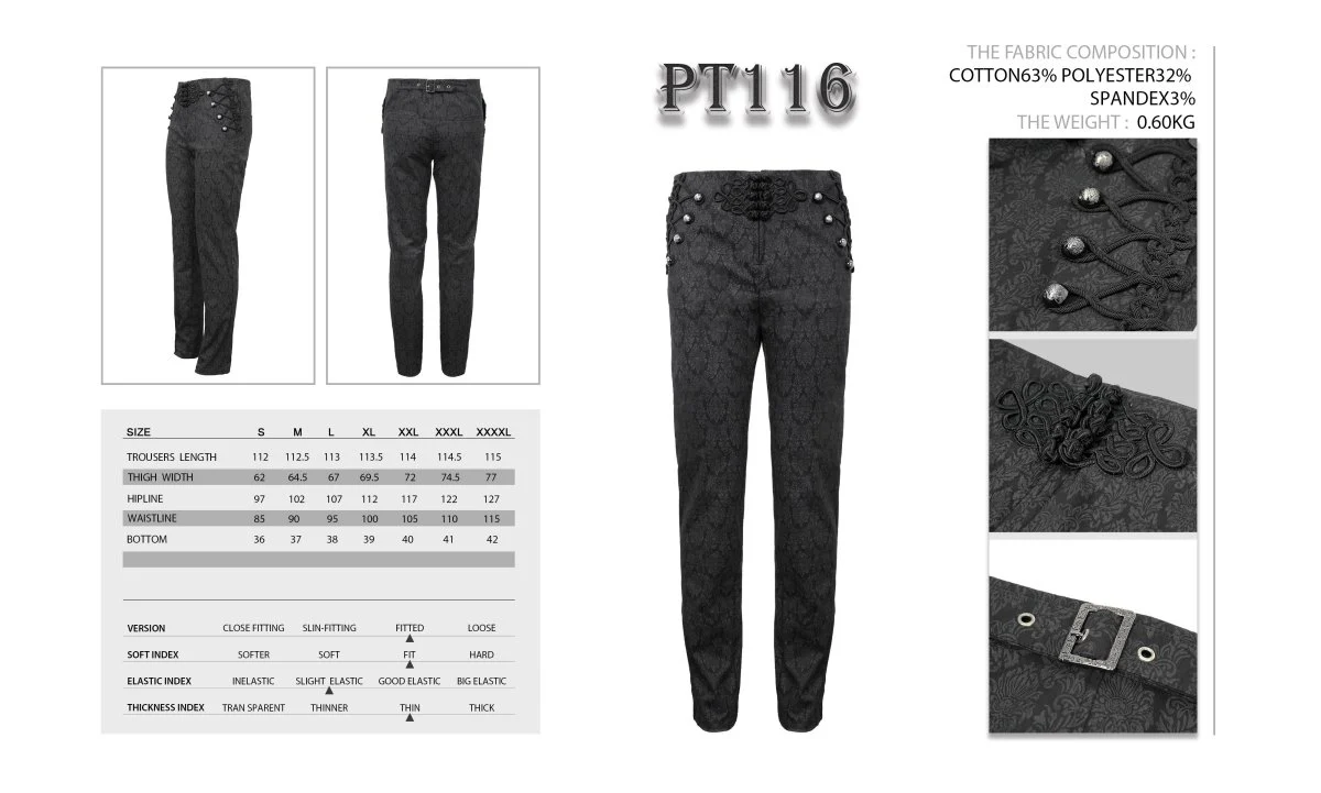 Pantalón con Filigranas para Hombre - Image 6