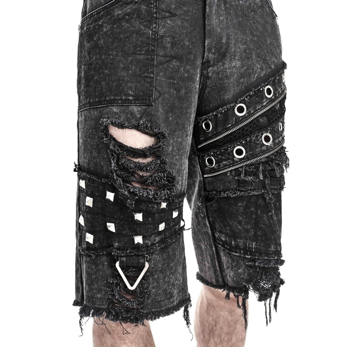 Pantalón Corto Asimétrico para Hombre - Image 5