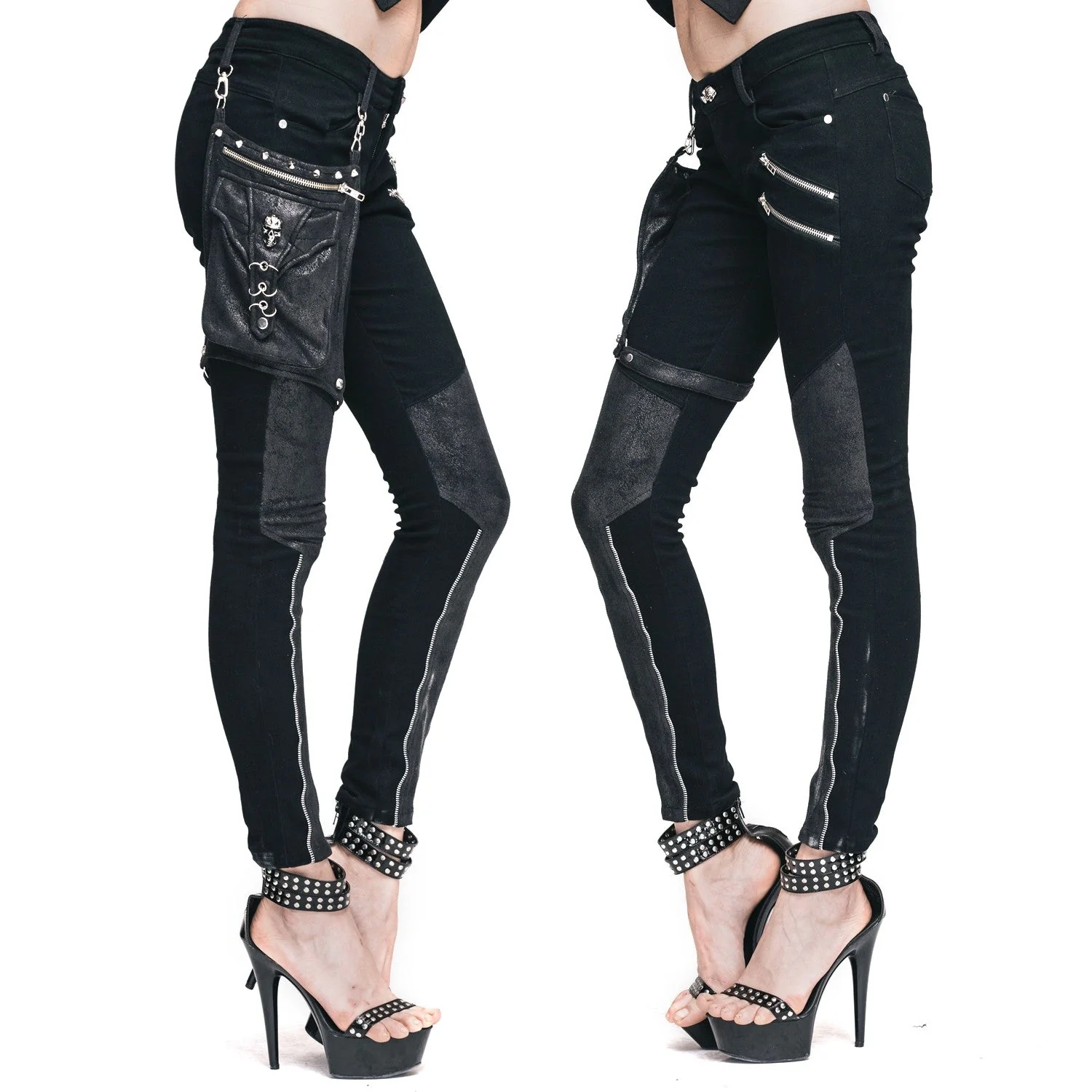 Pantalón Negro con Bolsillo - Image 4