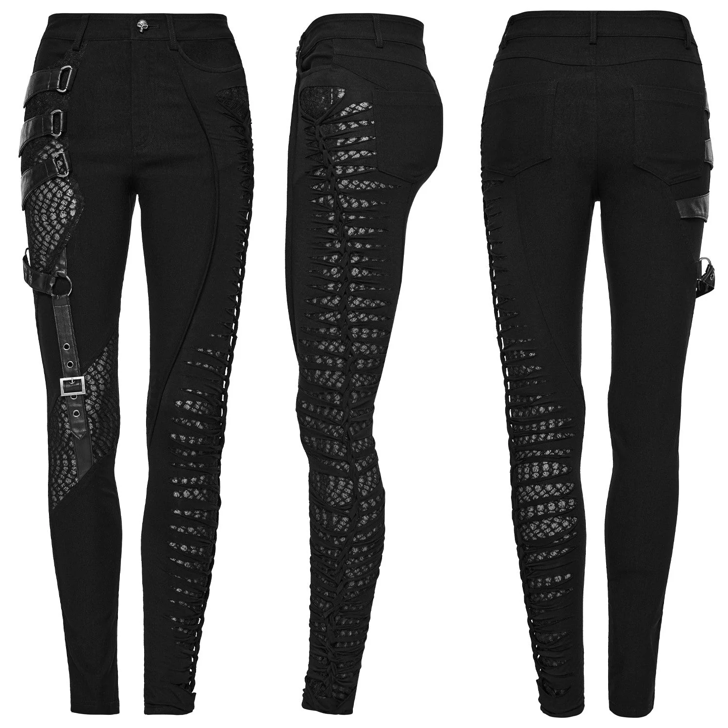 Pantalón Negro Asimétrico - Image 3