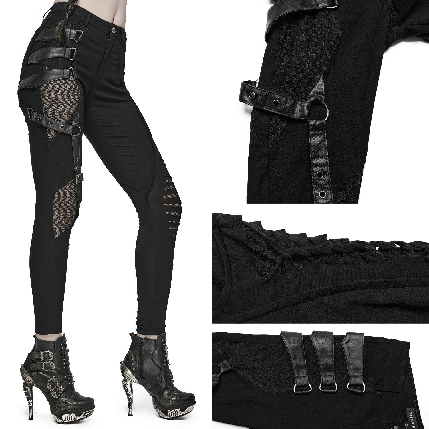 Pantalón Negro Asimétrico - Image 4