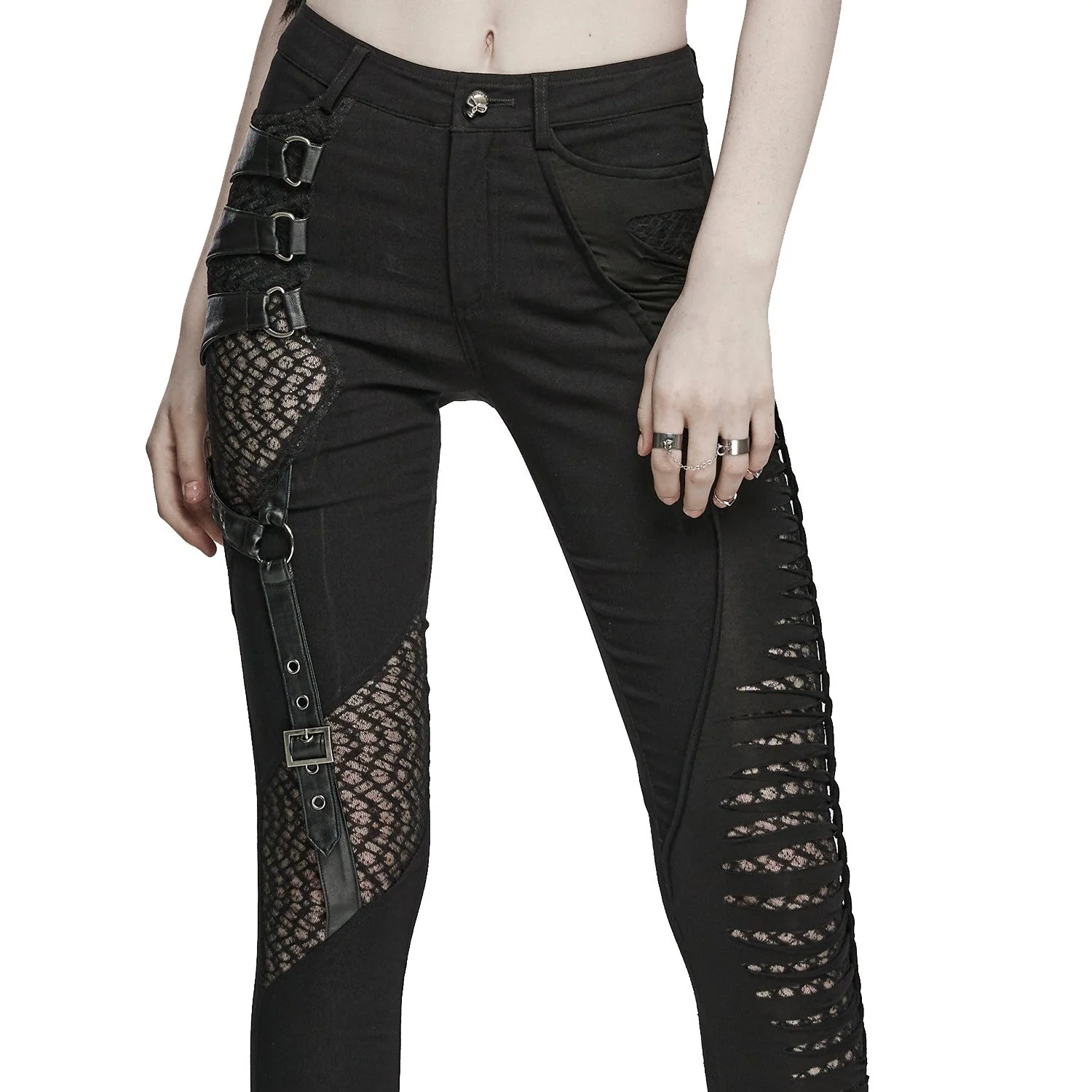 Pantalón Negro Asimétrico - Image 5