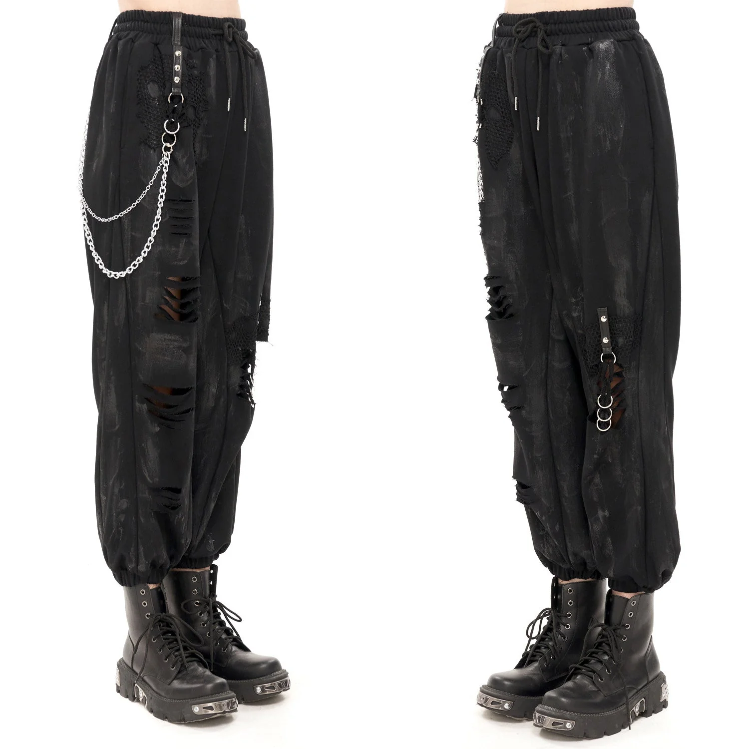 Pantalones Anchos Ajuste Elástico "Revival" - Image 2