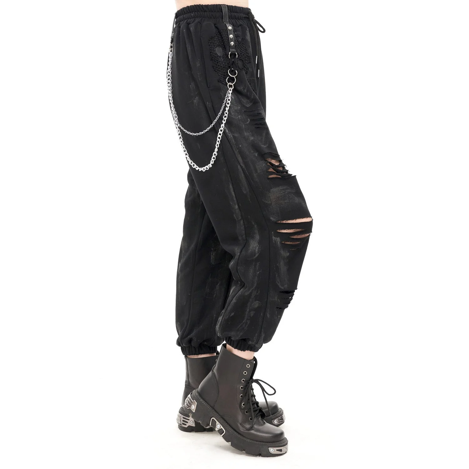 Pantalones Anchos Ajuste Elástico "Revival" - Image 3