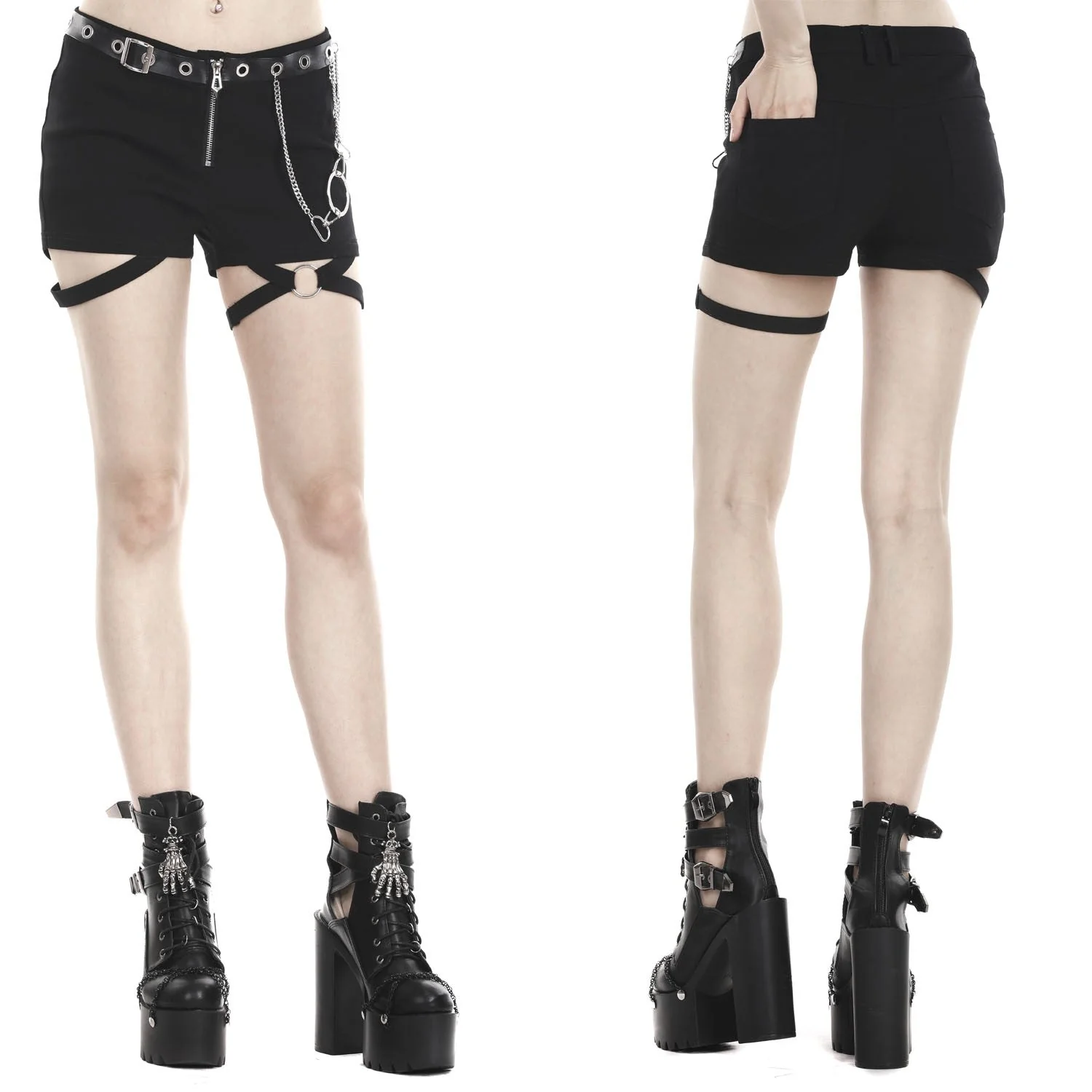 Shorts con Cadenas - Image 3