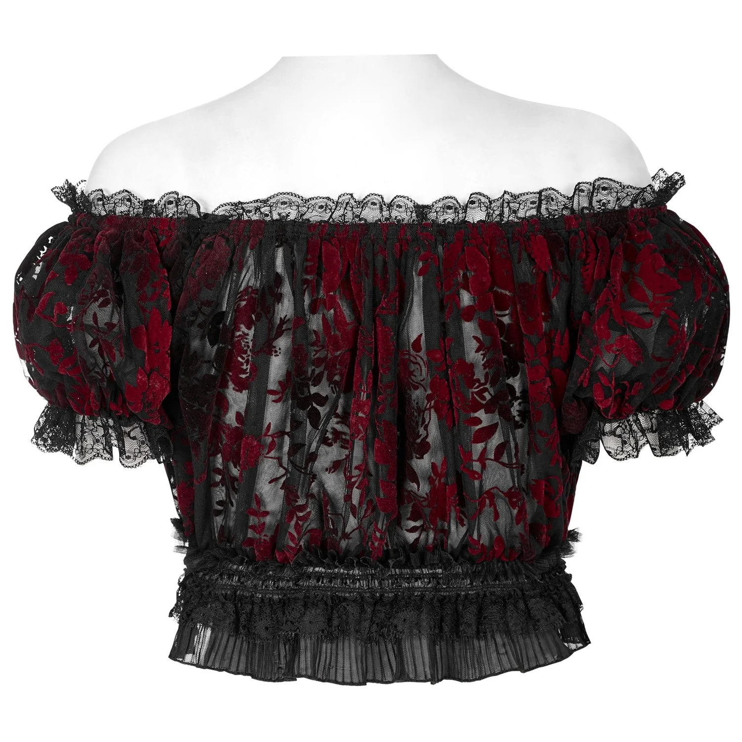 Top Negro y Rojo - Image 3