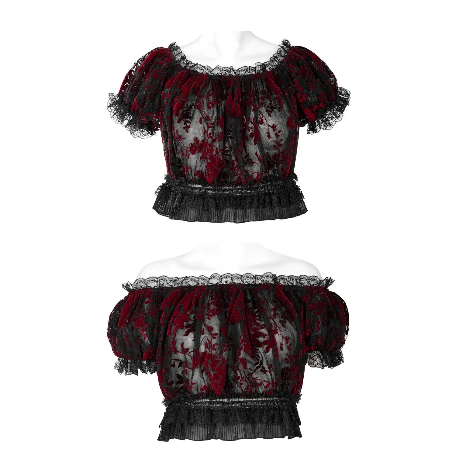 Top Negro y Rojo - Image 5