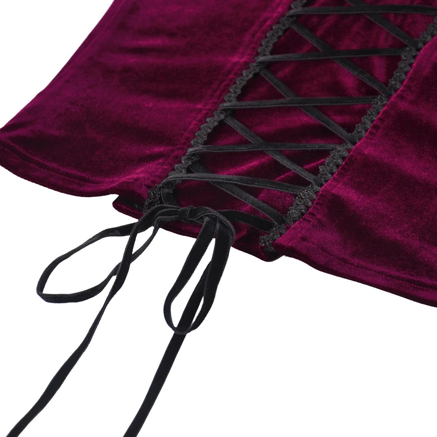 Top terciopelo Gótico Romántico "velora" - Image 10