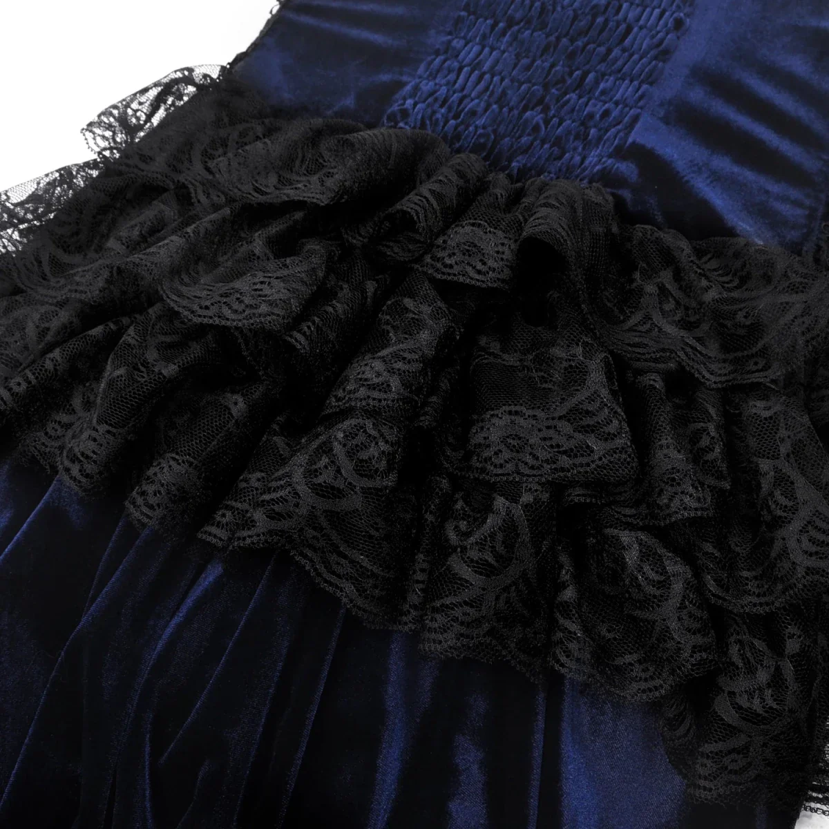 Vestido Asimétrico de Encaje con Escote Corazón - Image 12