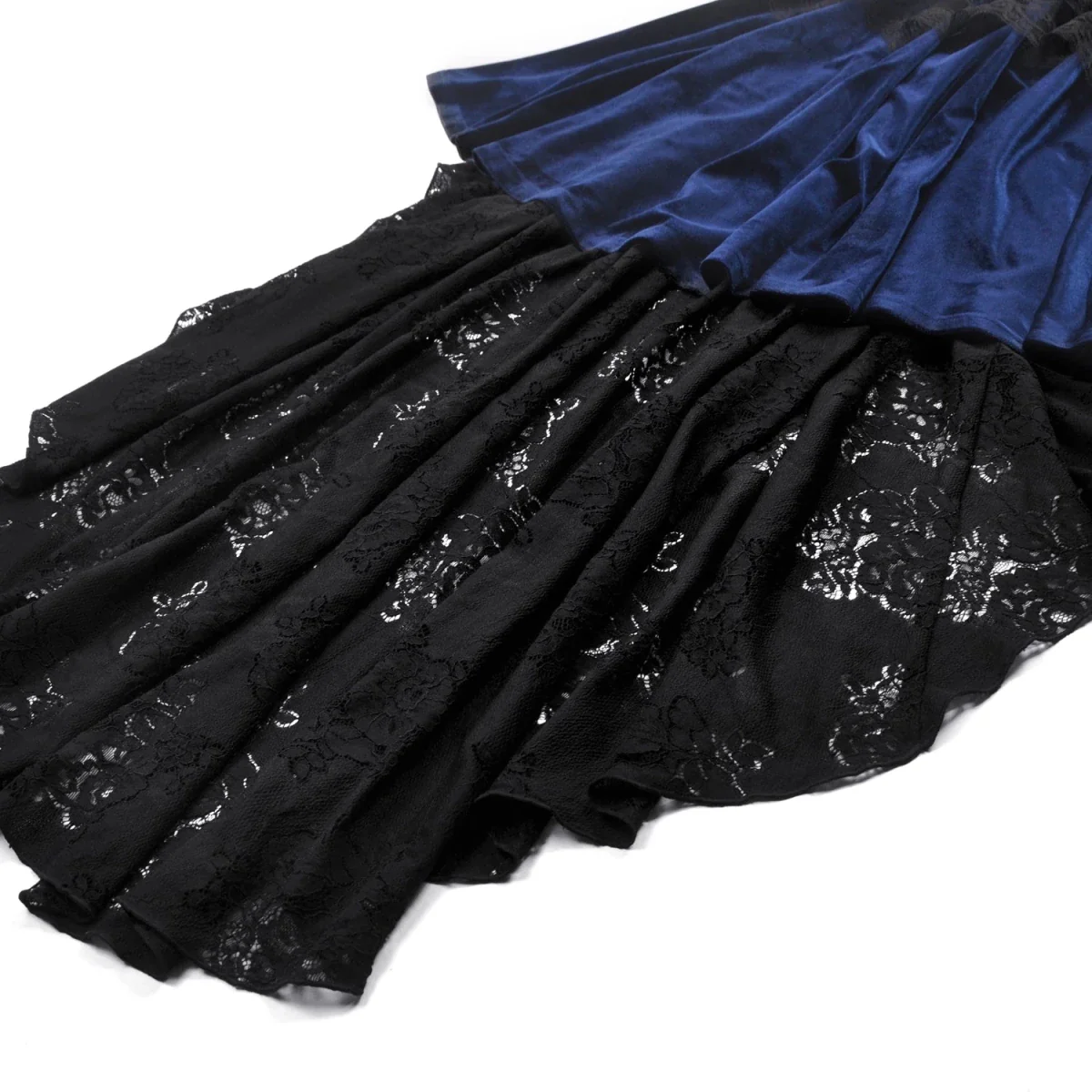 Vestido Asimétrico de Encaje con Escote Corazón - Image 13
