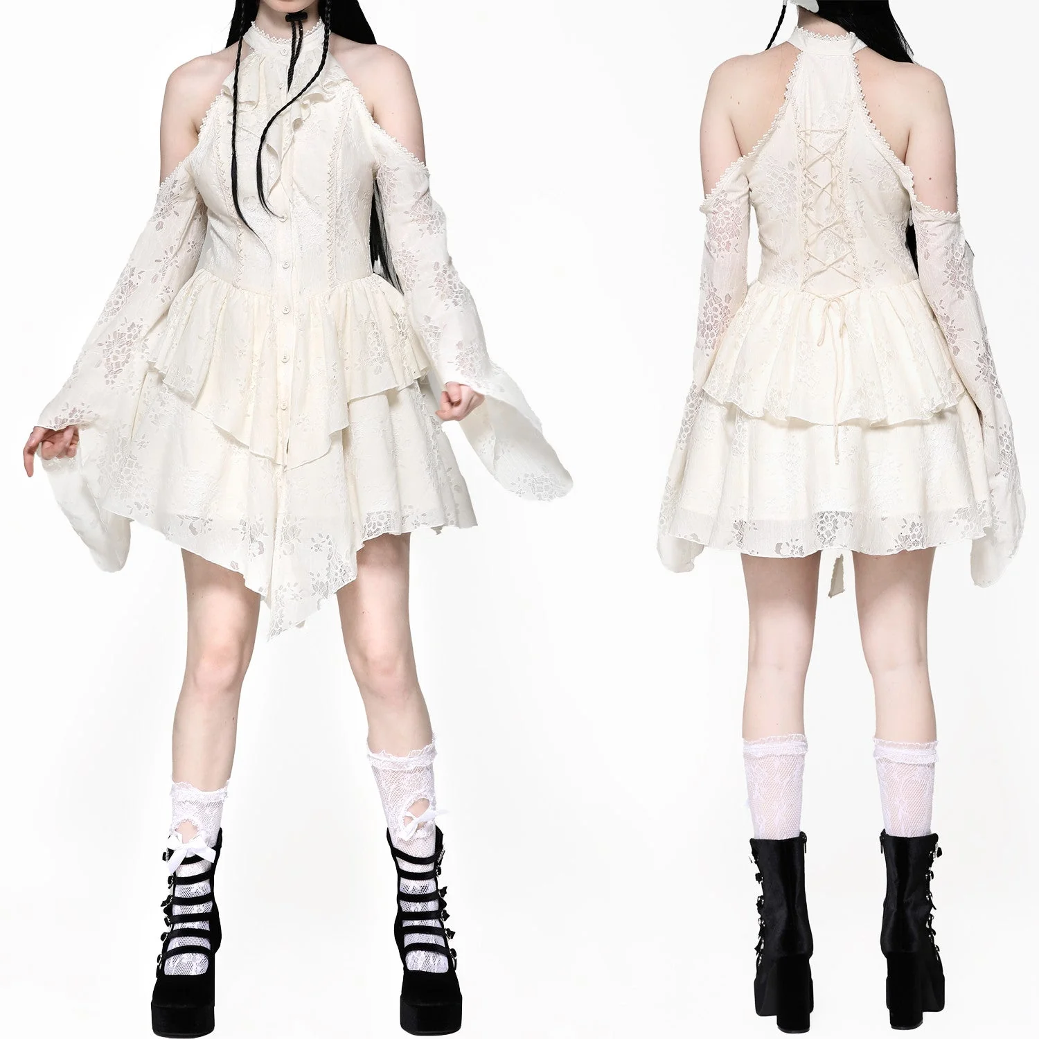 Vestido Beige - Image 3