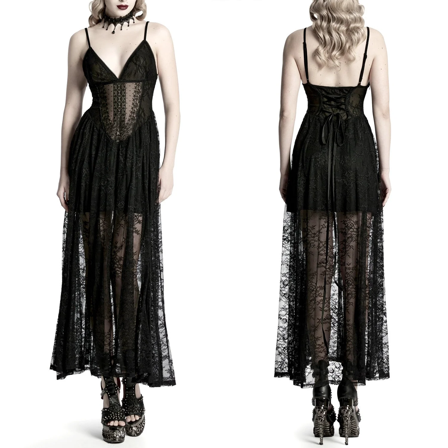 Vestido "Black Rose Veil" - Image 2