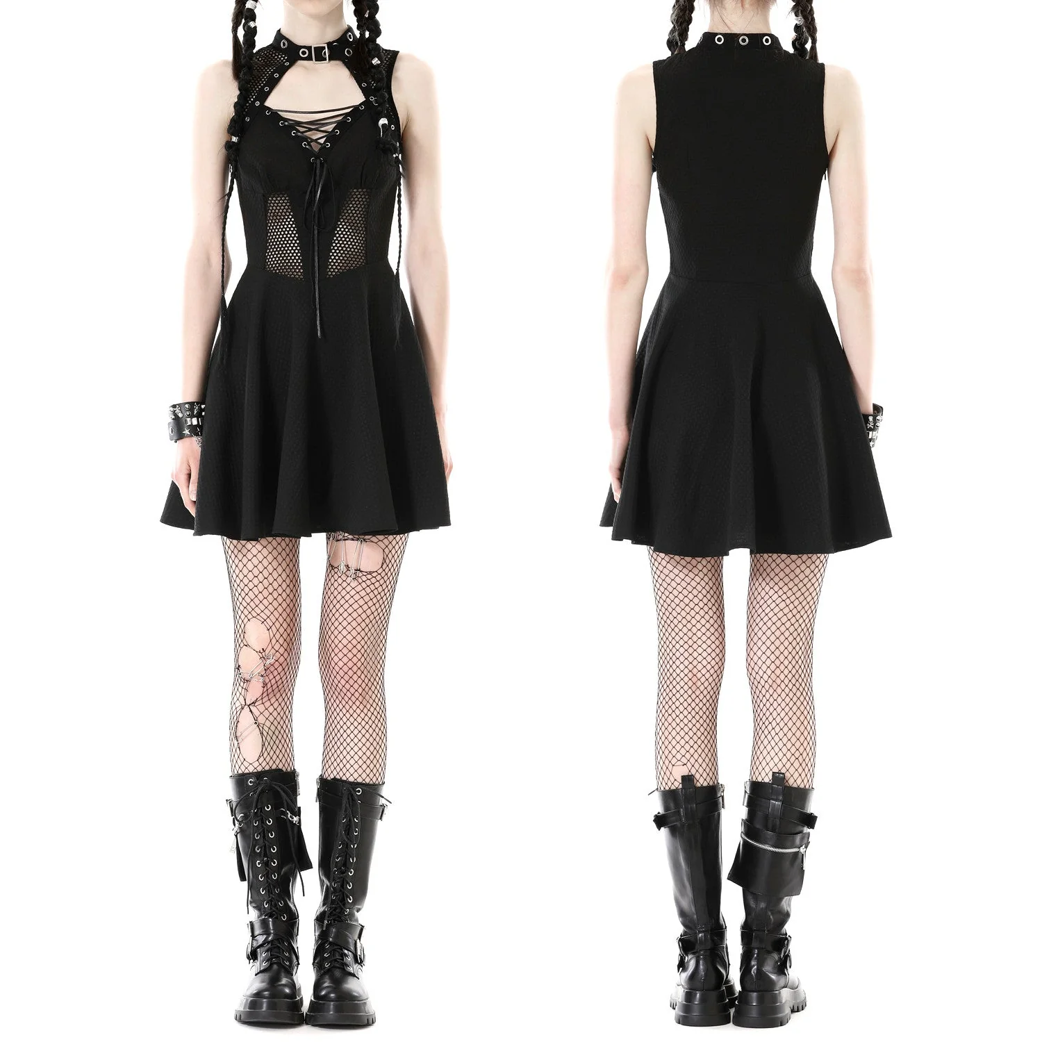 Vestido con Rejilla - Image 2