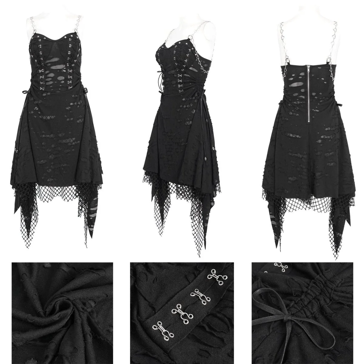 Vestido con Rejilla - Image 3