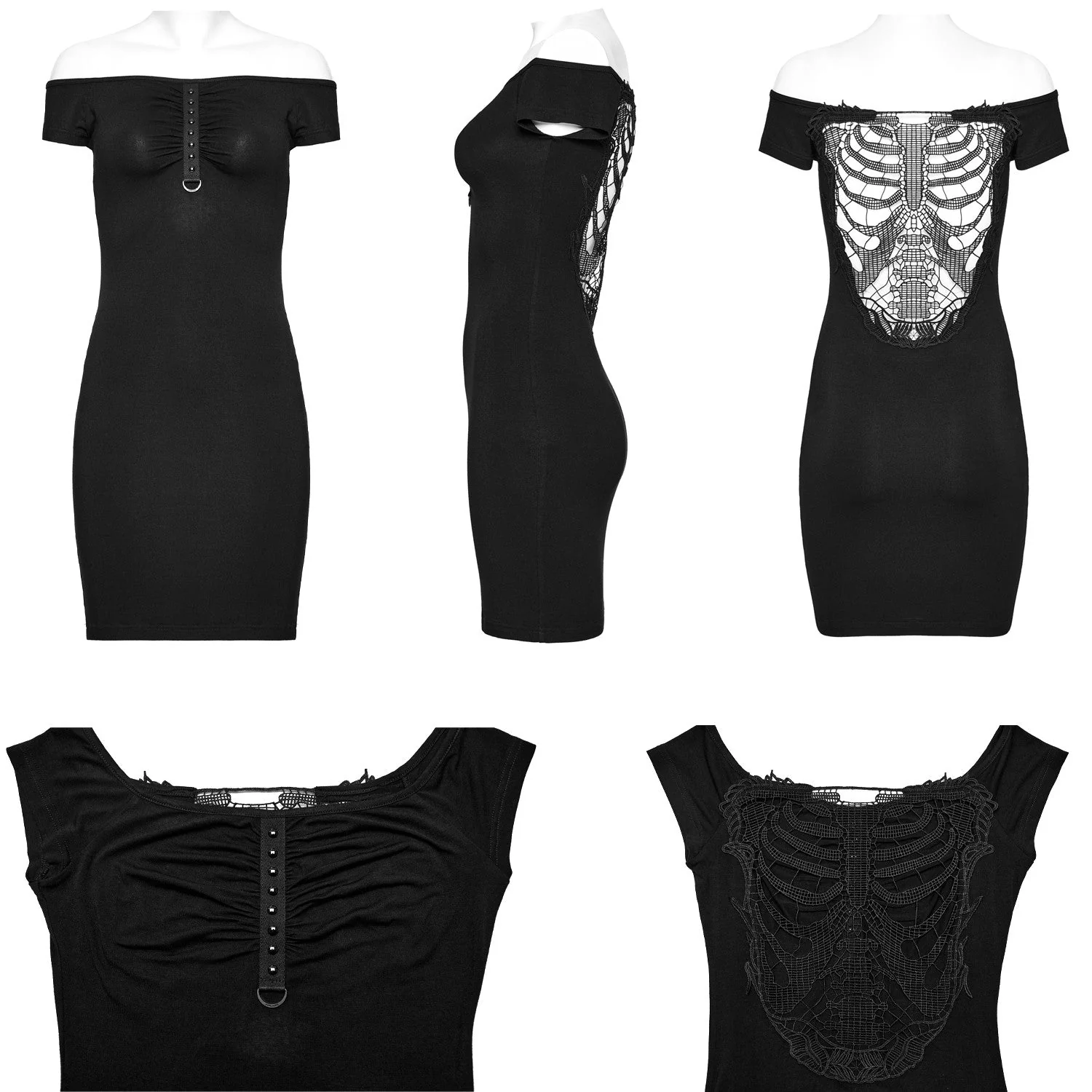 Vestido Corto Negro - Image 6