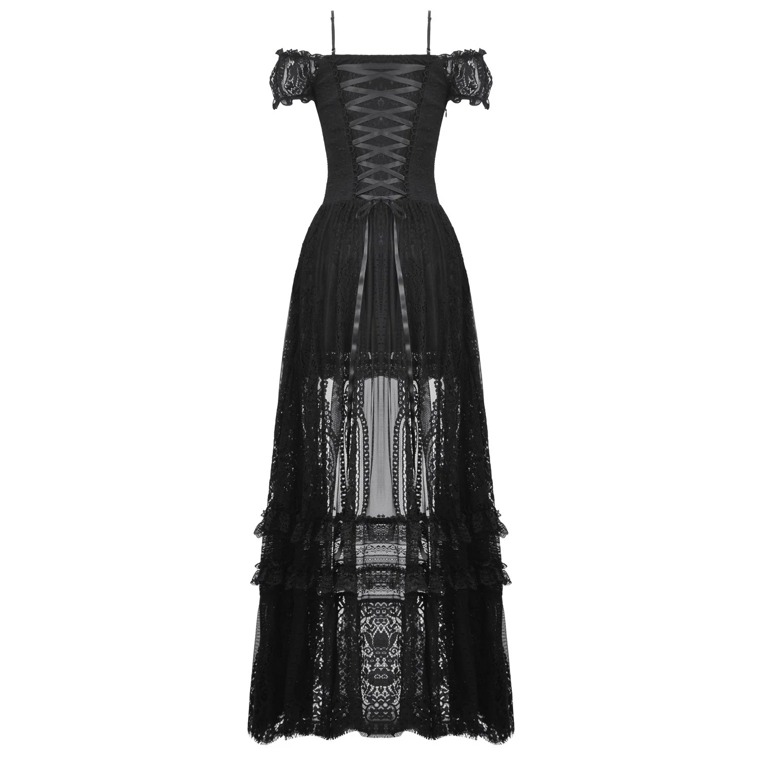Vestido de Encaje Asimétrico - Image 6