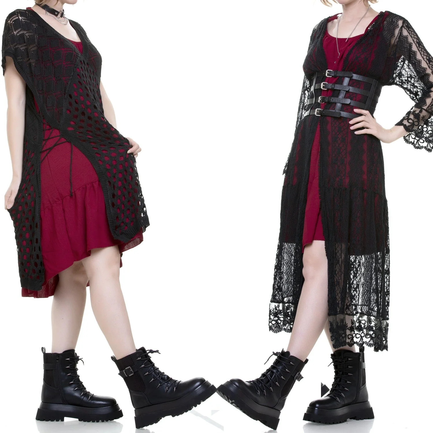 Vestido Rojo con Tirantes - Image 2