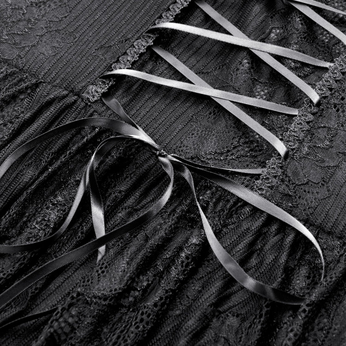Vestido Gótico Encaje | Hombros Caídos - Image 14