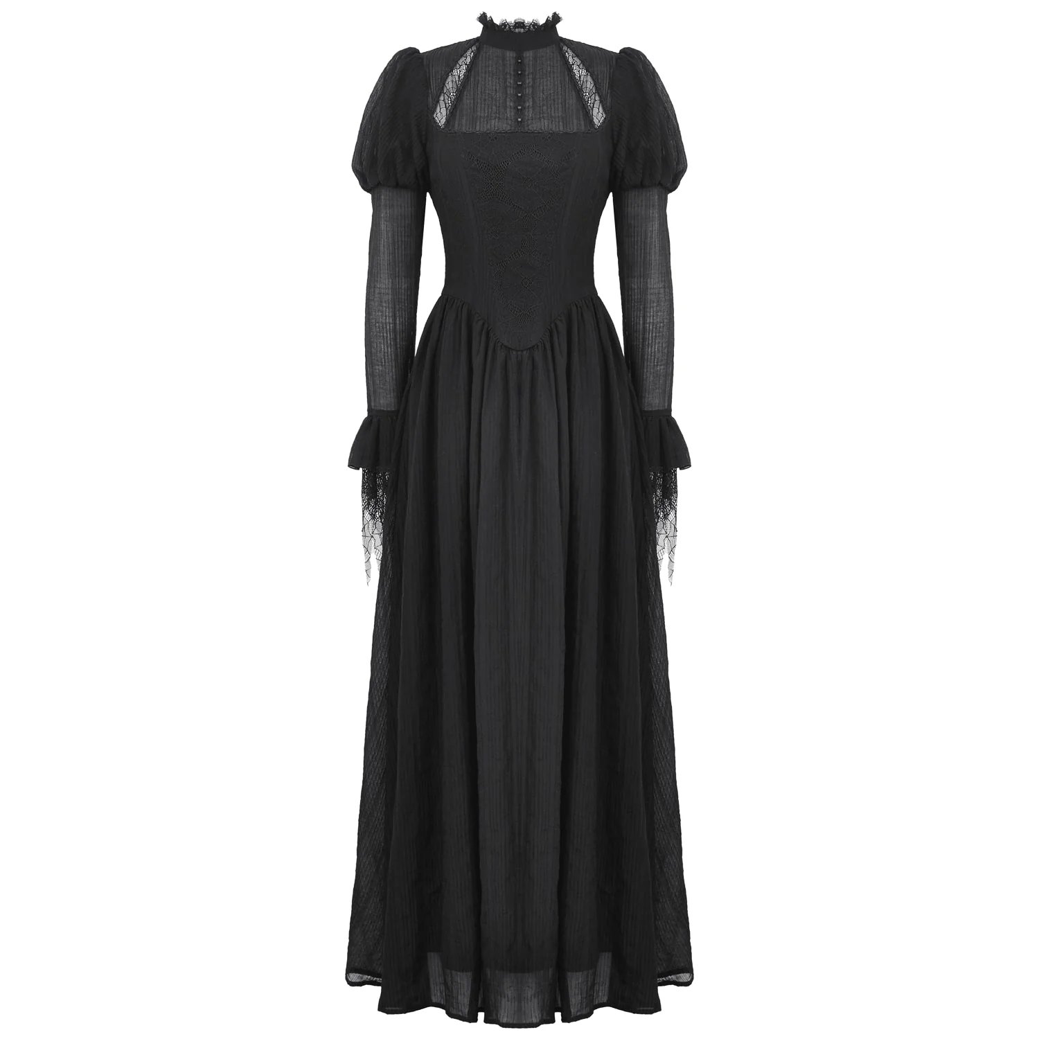 Vestido Largo con Encaje "Astrid" - Image 6