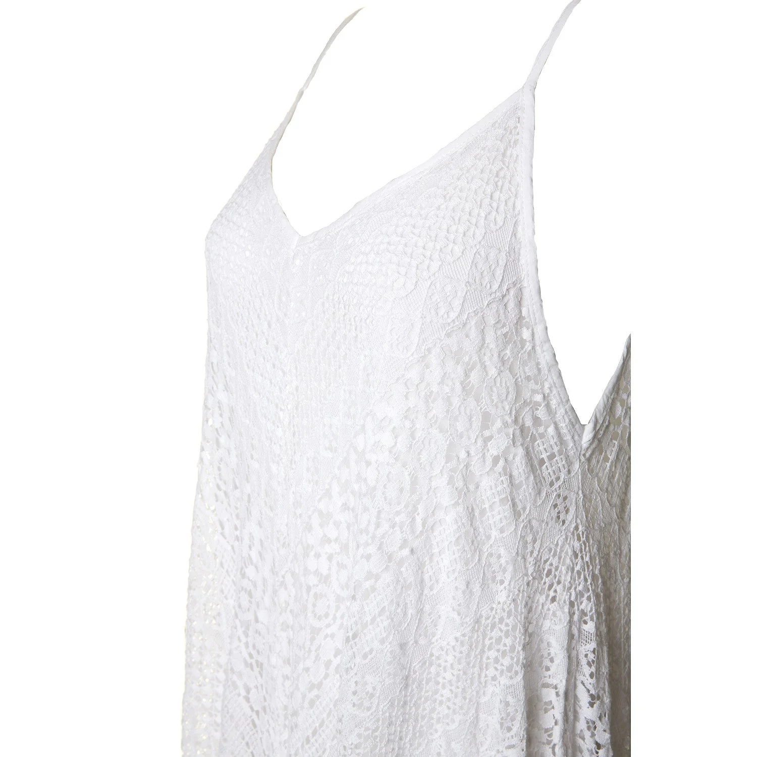 Vestido Largo Blanco White Bloom - Image 4
