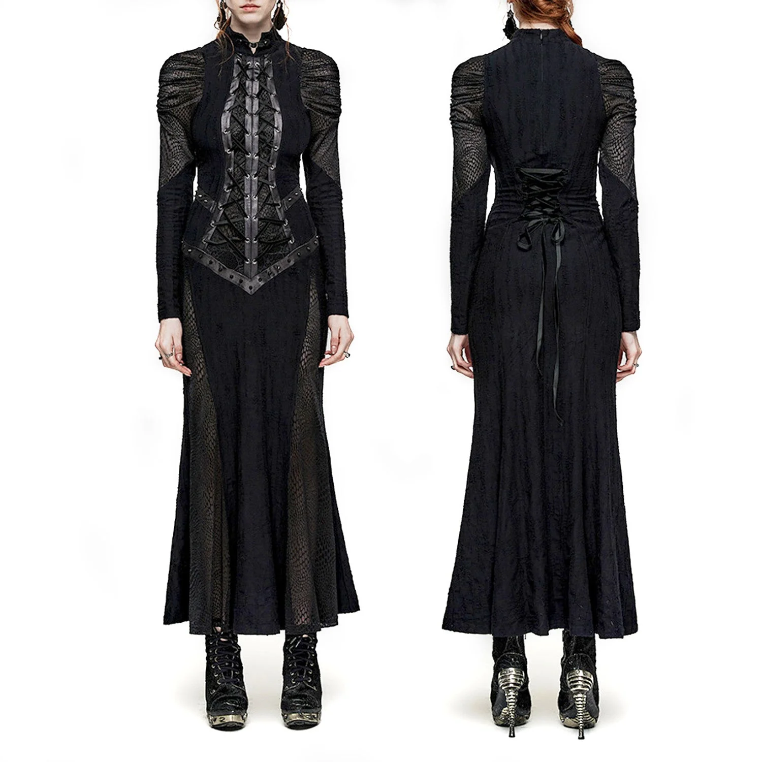 Vestido Largo Negro - Image 2