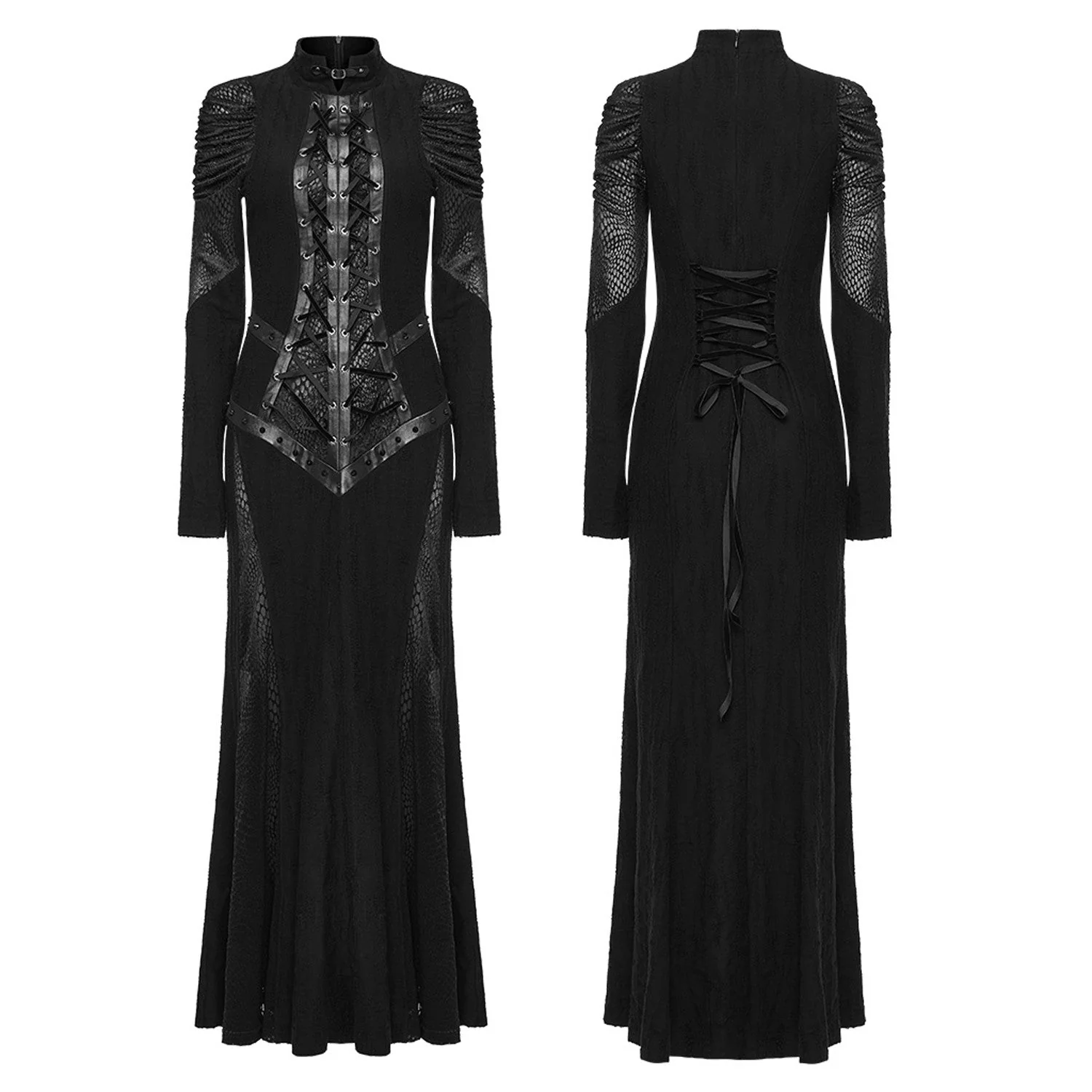 Vestido Largo Negro - Image 3