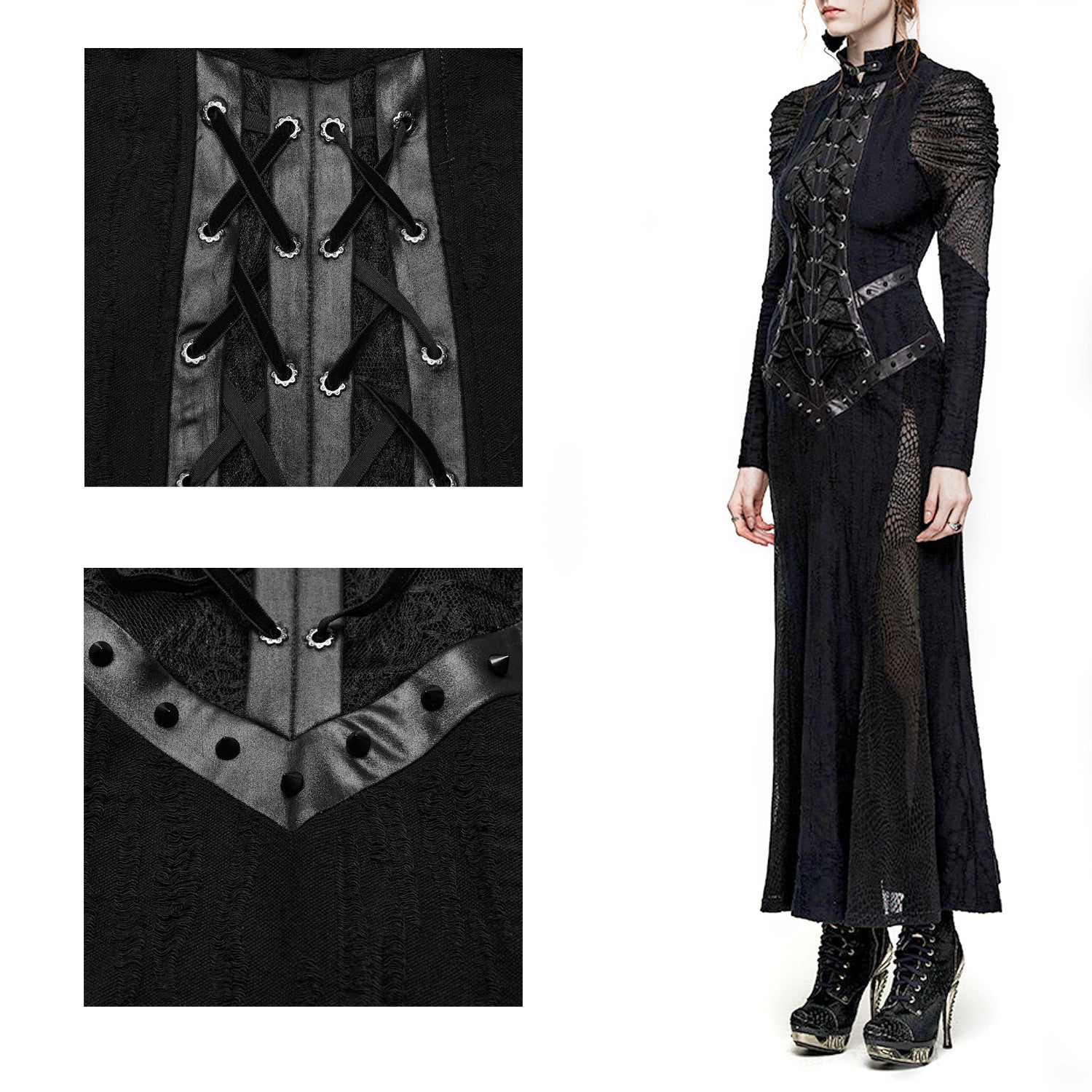 Vestido Largo Negro - Image 4