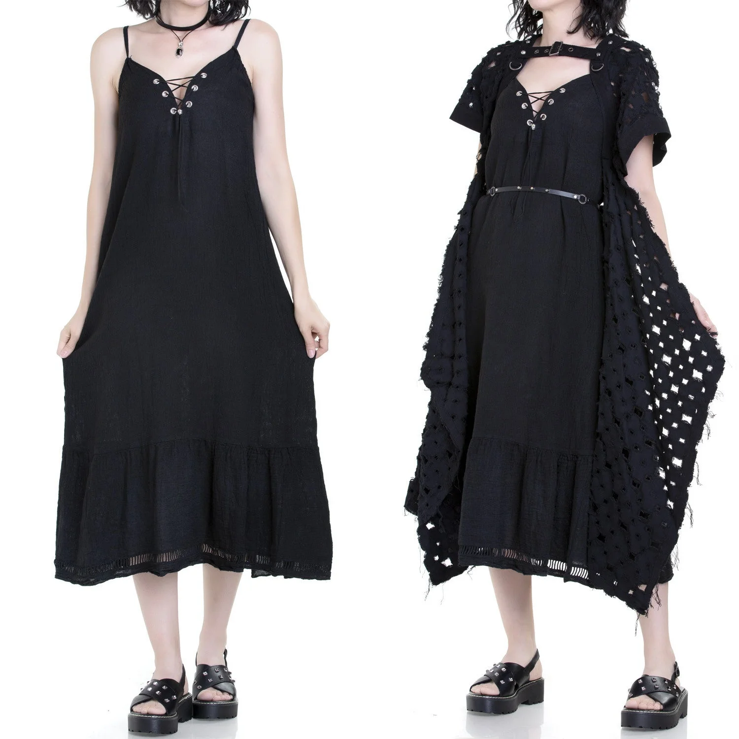 Vestido Largo Negro - Image 2