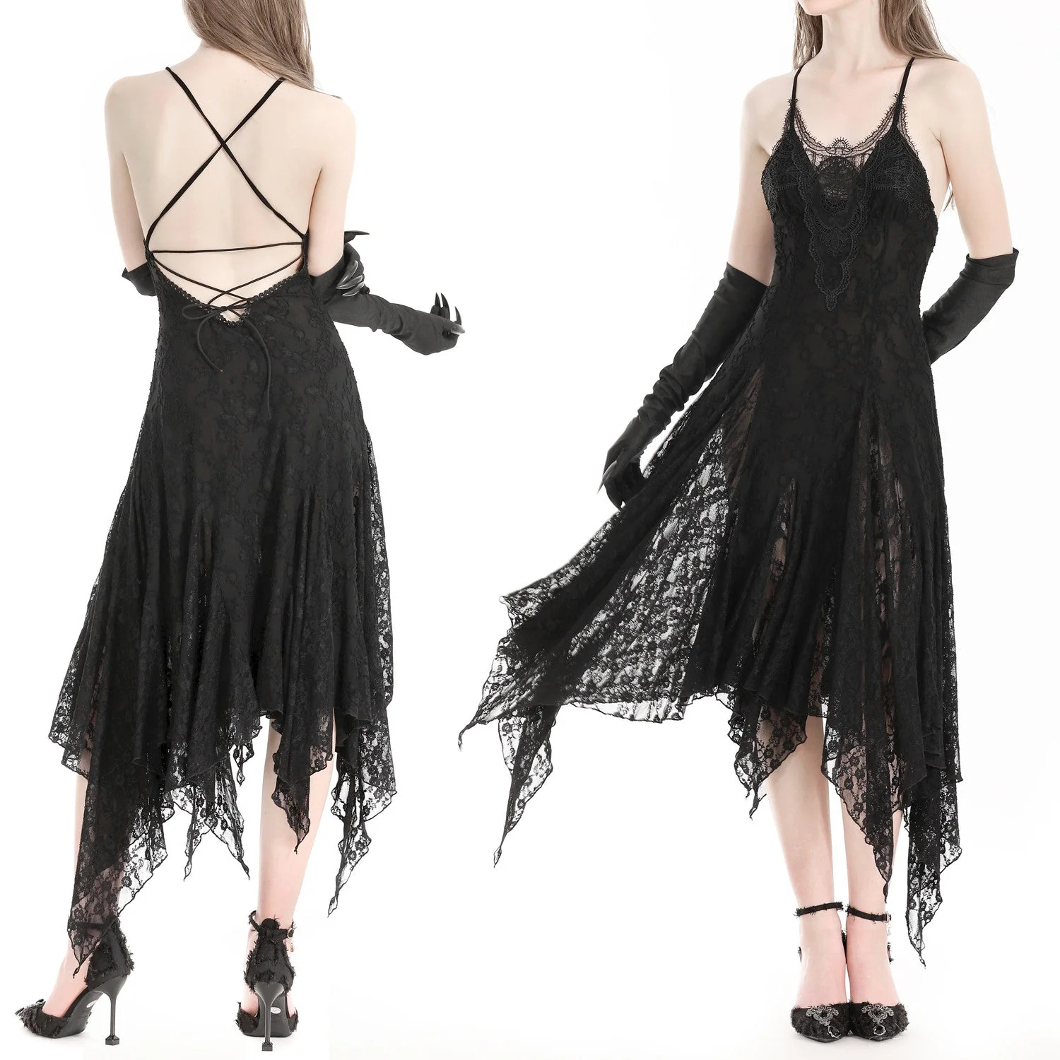 Vestido Midi de Encaje - Image 2