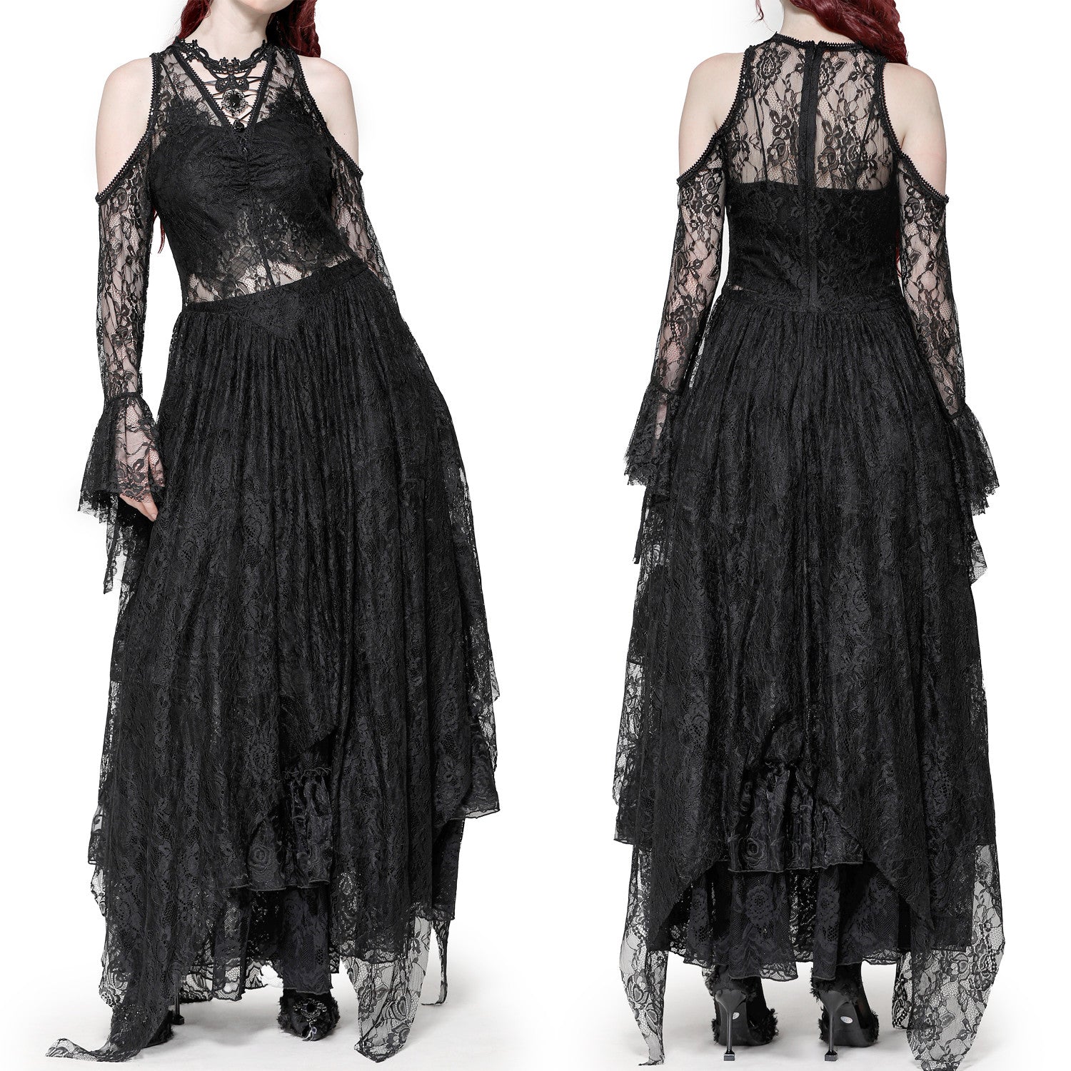 Vestido Midi de Encaje "Alira" - Image 2