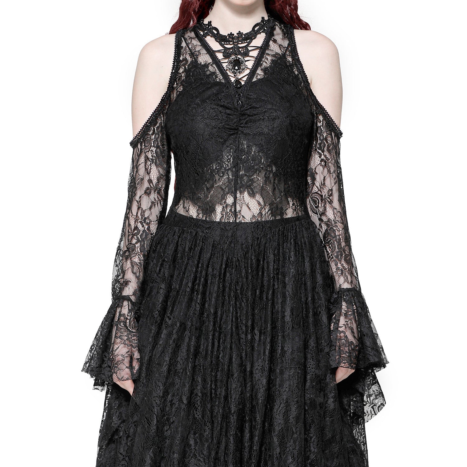 Vestido Midi de Encaje "Alira" - Image 3