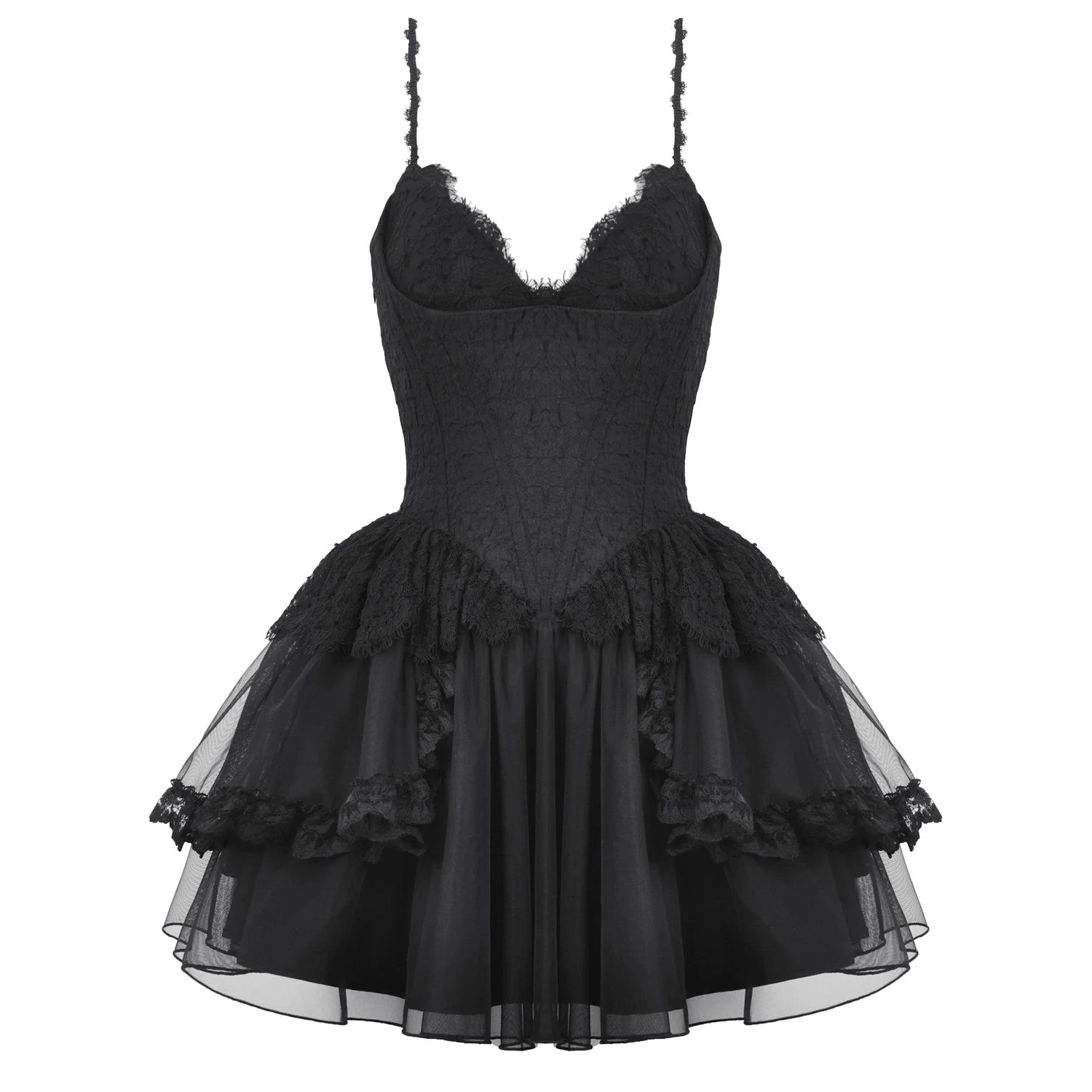Vestido Mini Brocado - Image 6