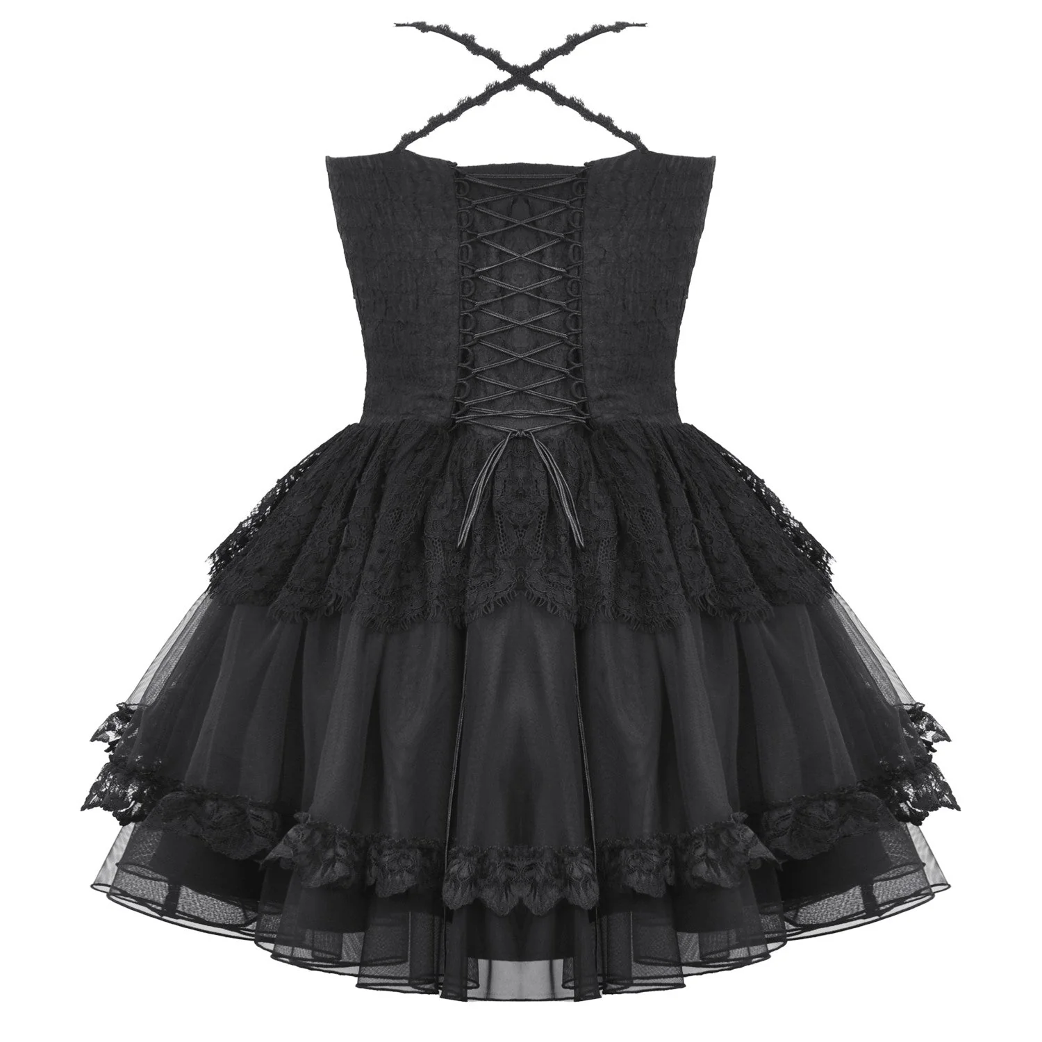 Vestido Mini Brocado - Image 7