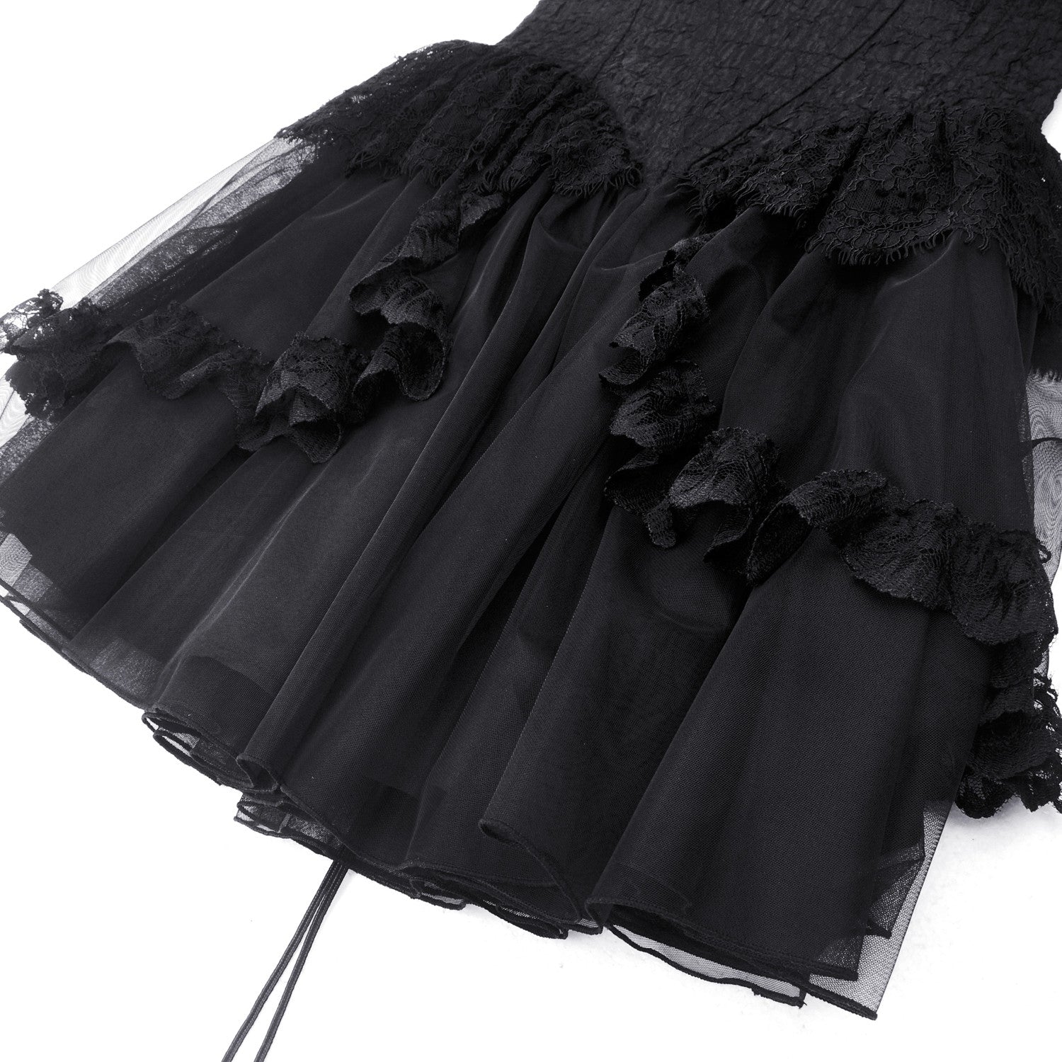 Vestido Mini Brocado - Image 9