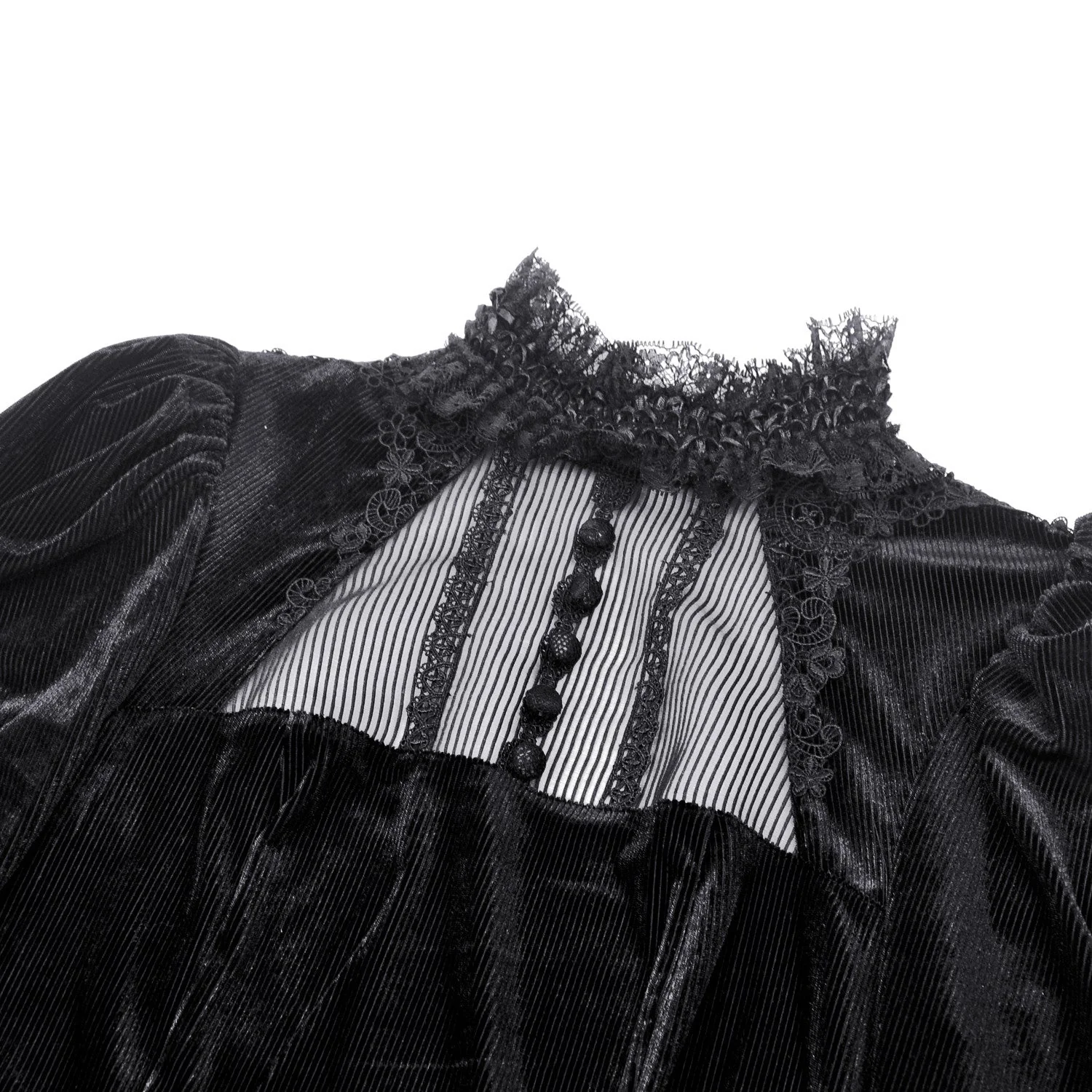 Minivestido Gótico de Terciopelo"Seraphina" - Image 8